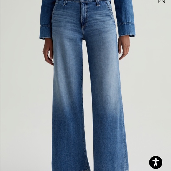 AG Stella Women's Jeans Palazzo - Picture 5 of 8